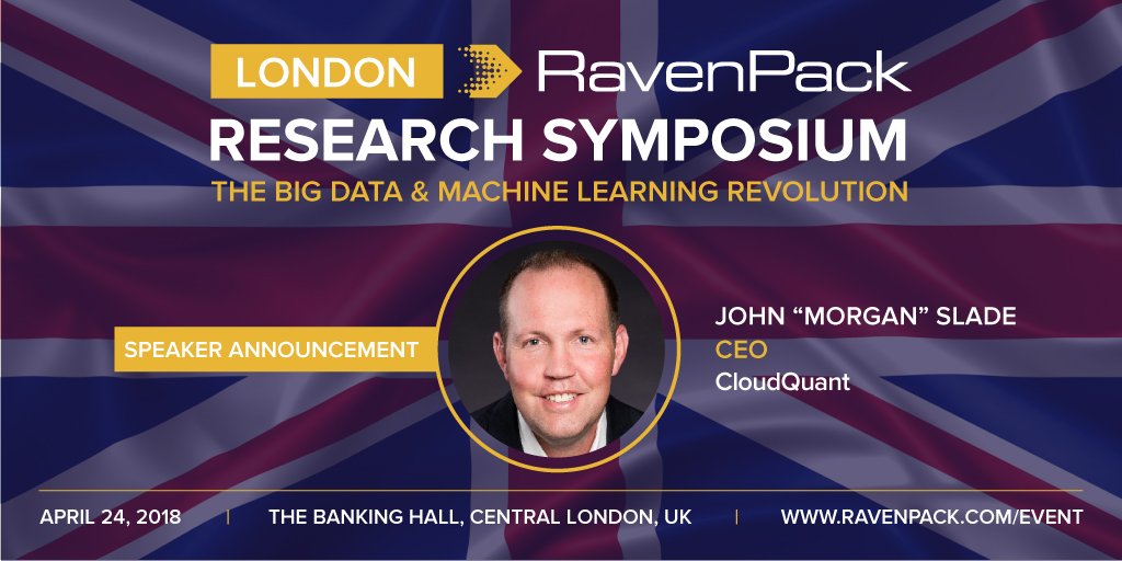 The RavenPack Big Data & Machine Learning Revolution Comes to London