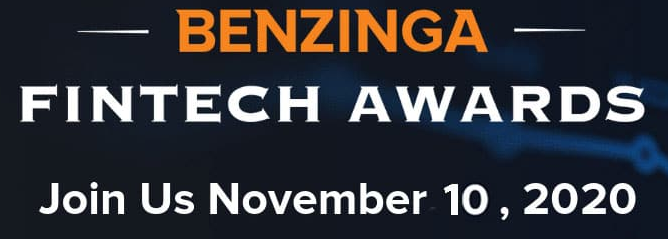 CQ Benzinga Fintech Award Nomination – November 2020